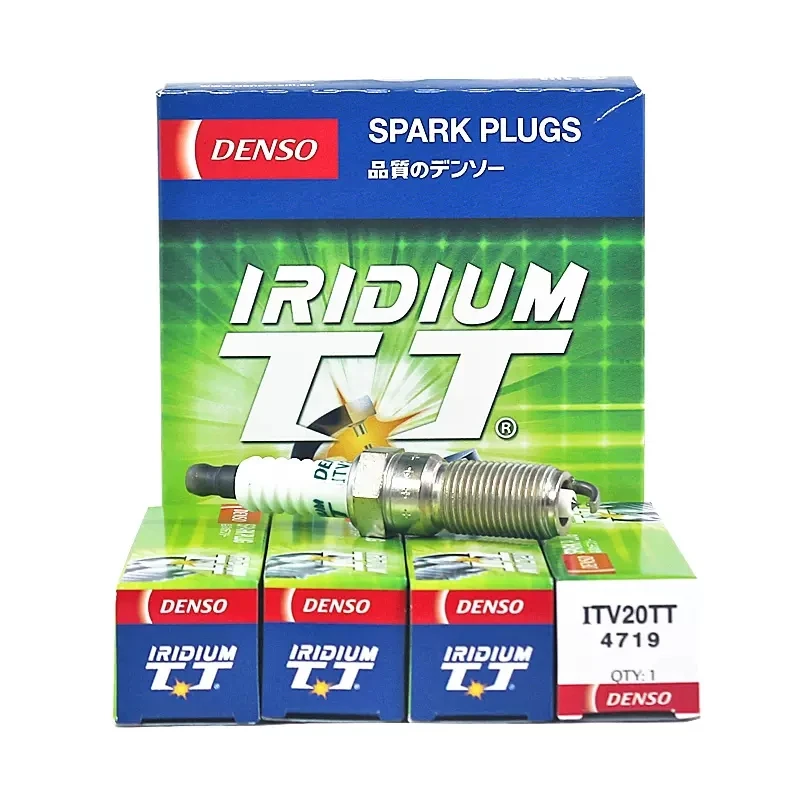 Свеча зажигания Denso Bujia 4719 ITV20TT OEM 12622561, 1202935, 1M5O12405CA, CS6G12405AA, L3G218110 для NGK 90117, CHAMPION CET17P