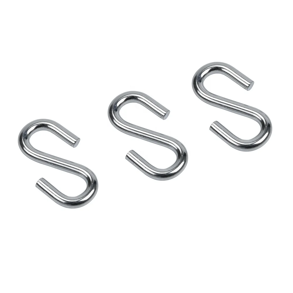 SH655 6*55mm  zinc plated  steel S wire hook