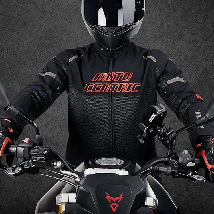 Мотоциклетный костюм MOTOCENTRIC для езды Мужская мотоциклетная куртка брюки одежда CE защита армированный сетчатый дышащий мотоциклетный гоночный