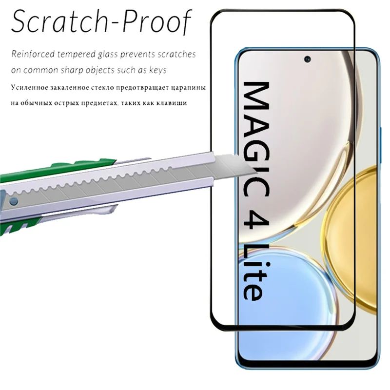 For Honor Magic 4 Lite 5G X7 X8 X9 Play 4T Glass 9D Screen Protector flim For Huawei Honor Magic 4 Lite Lens Tempered Glass