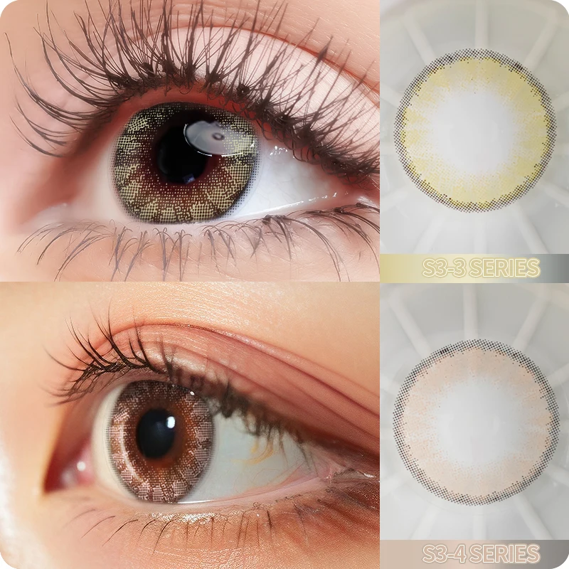 Hot Sale Colour Soft Contact Lenses,  Wholesale High Quality Colour Clear Hydrogel Contact Lenses