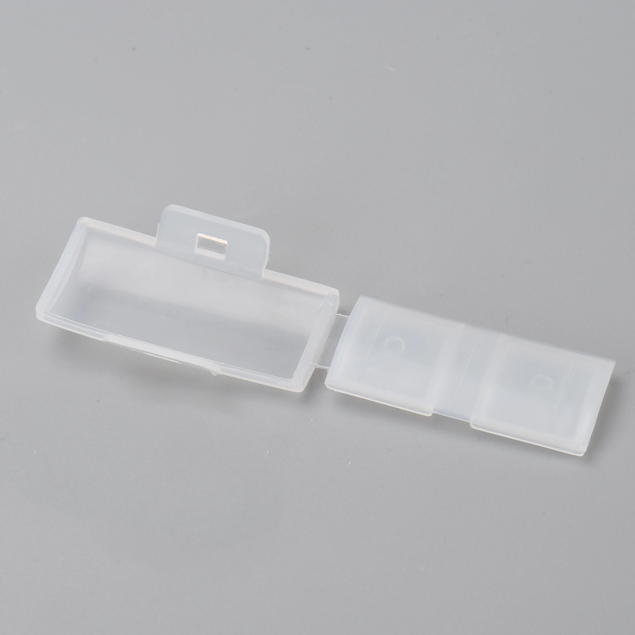 OUORO LMC2 Anti-dust  Waterproof Anti-dust 94-V2 ROHS PP Transparent Color Cable Marker Box  Cable Tie Tag