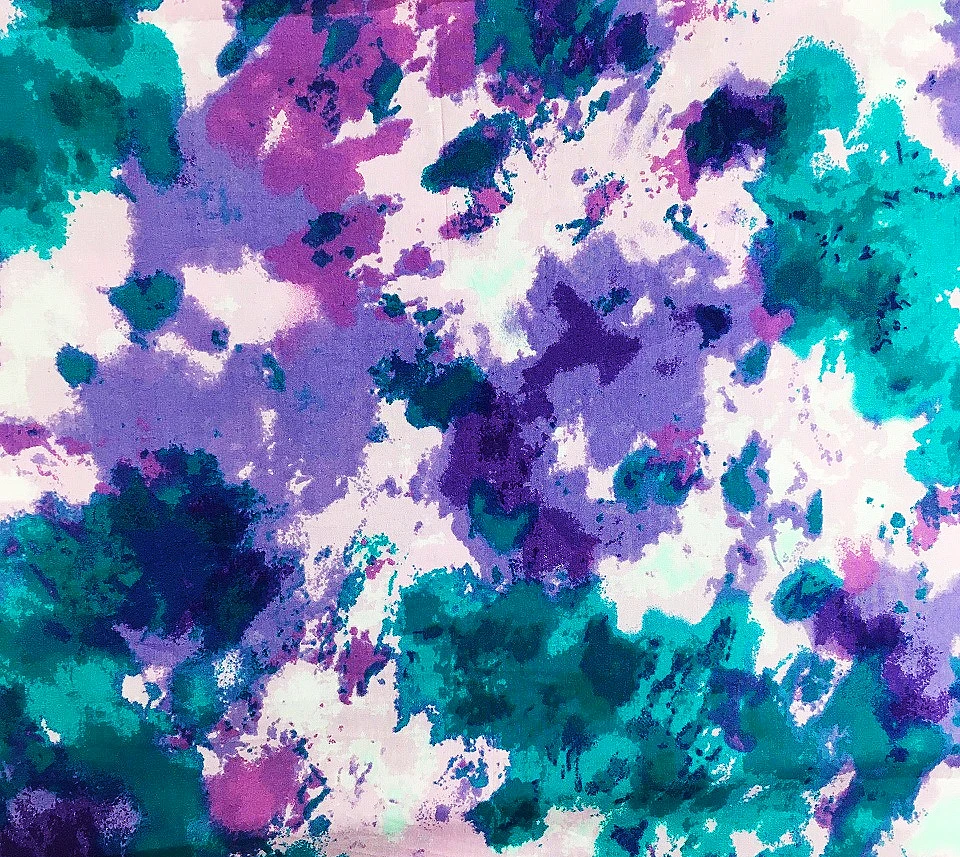 6pcs/lot Tie Dye Fabric Fat Quarters Tie-Dye Printed Poplin Quilting Sewing Patchwork Cotton for DIY Craft