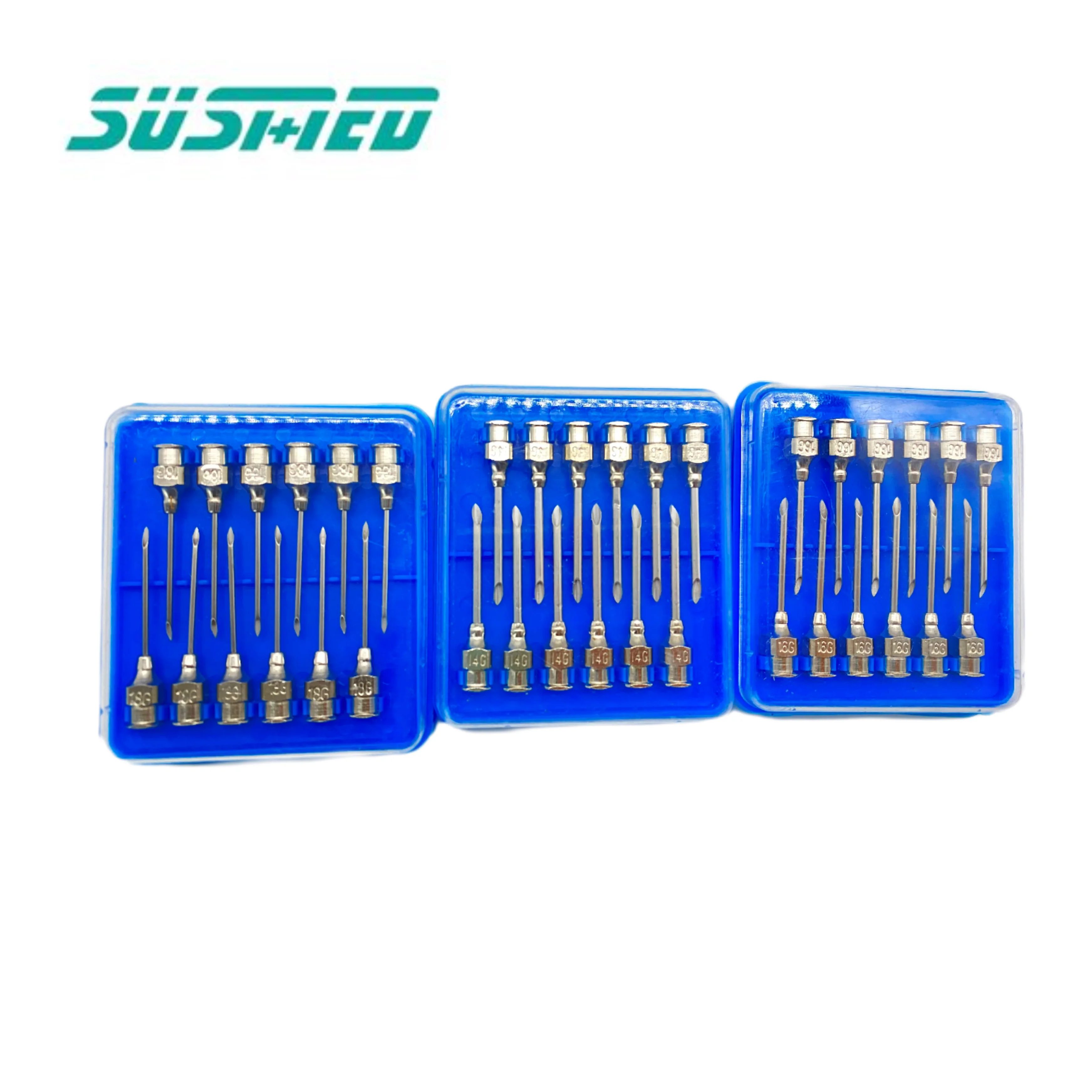 Veterinary stainless steel needle animal hypodermic injection needle veterinary syringe needle