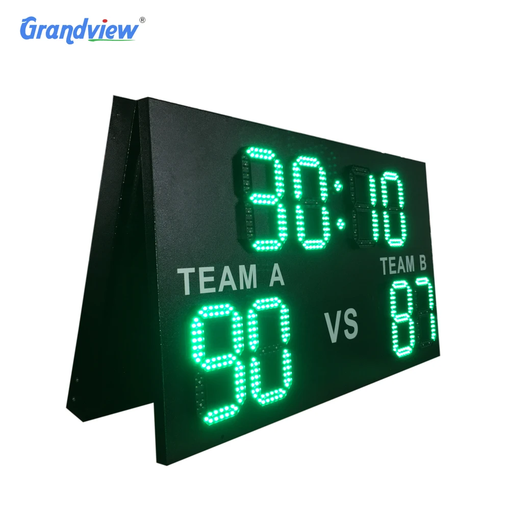 Sports Displays Outdoor led score board remote control wireless basketball soccer volleyball Cricket Digital LED Score Board
