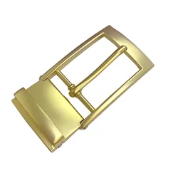 matt surface smooth gunmetal electroplate plain design durable washable heavy high quality military mens belt buckles