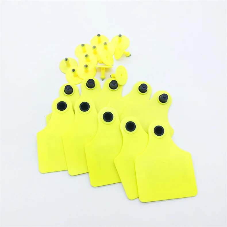 Long Range Factory Wholesale Price UHF RFID QR Code Electronic Animal Smart Ear Tags for Cow Cattle