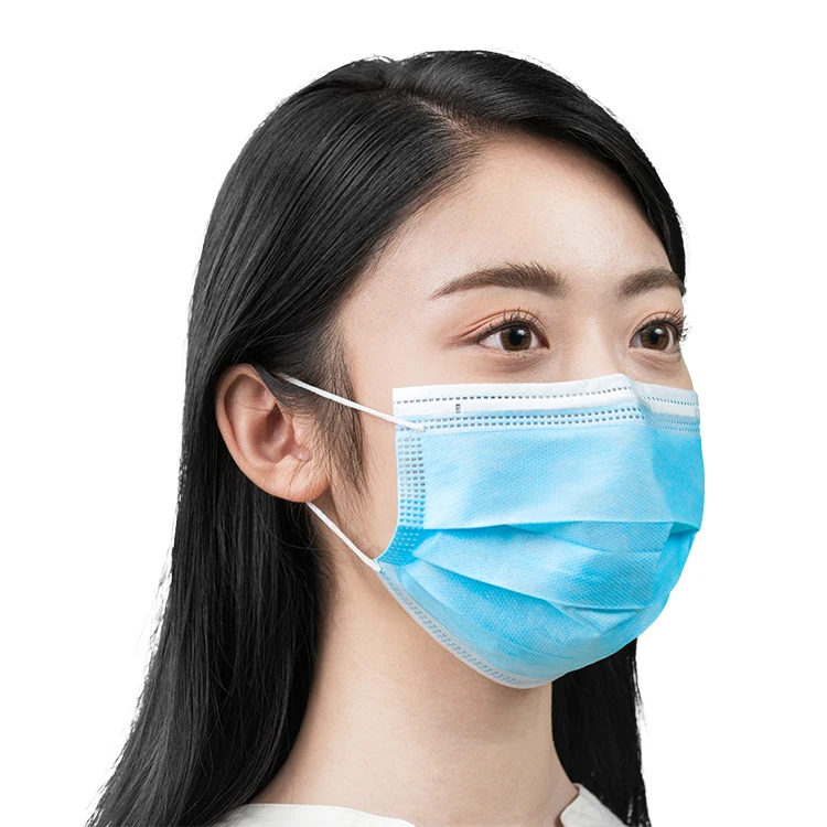 Large Stock China Manufacturer 3ply Protective Mouth Disposable Medical facemask for hospital
