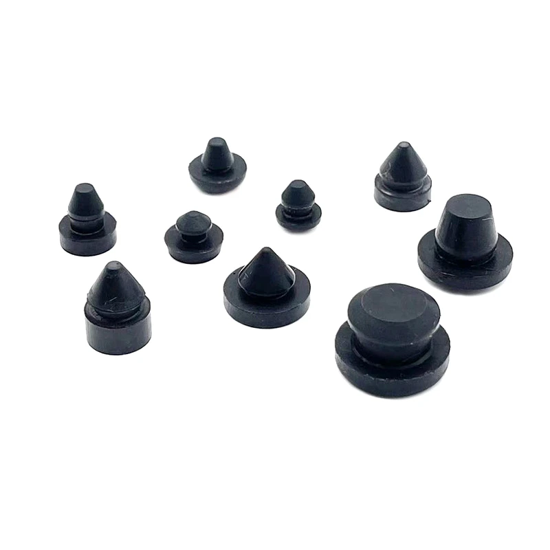 Cap Protective Cover Rubber Plug Soft PVC Thread Protection Dust-Proof End Cap for Electronics