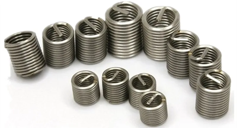 Machinery product M1.2 M1.4 M1.6  more size stainless steel brass thread insert