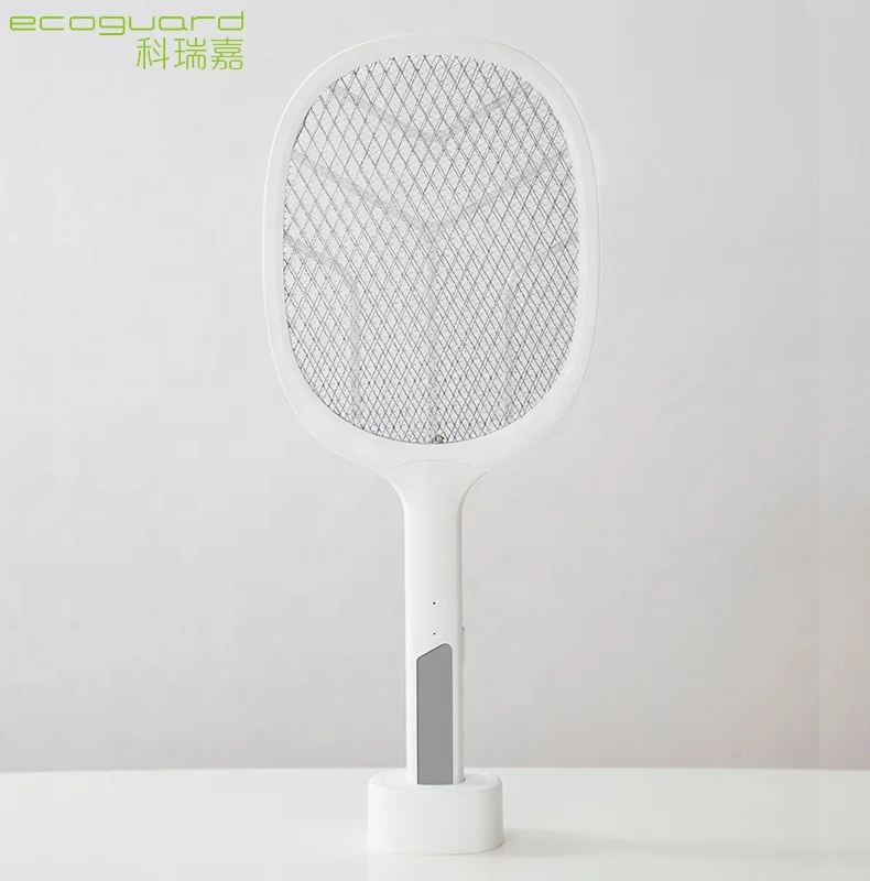 3-layer Safety Grid Mosquito Racket Rechargeable Lithium Battery Pest Control Outdoor Insect Zapper Electric Mosquito Swatter