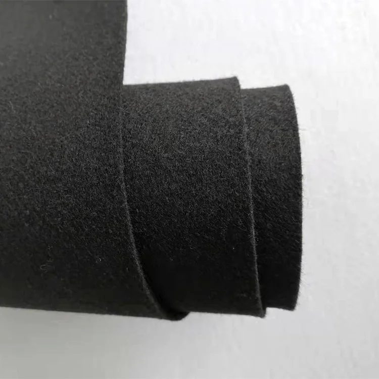 
1-2mm clothing embroidery polyester felt nonwoven fabric 