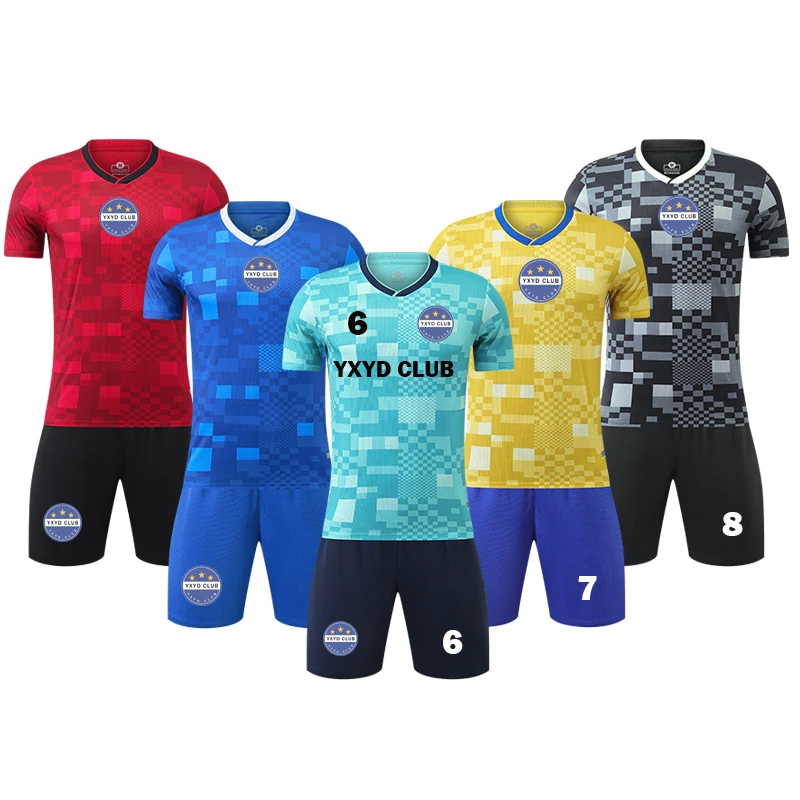 Чистая Спортивная сублимационная Футбольная форма высшего качества оптовая продажа с индивидуальным логотипом Молодежный и взрослый футбол