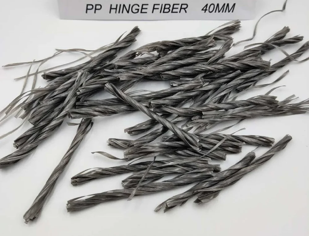 High Strength Reinforced Fiber Instead of Steel Fiber Polypropylene Stranded  PP hinge Fiber