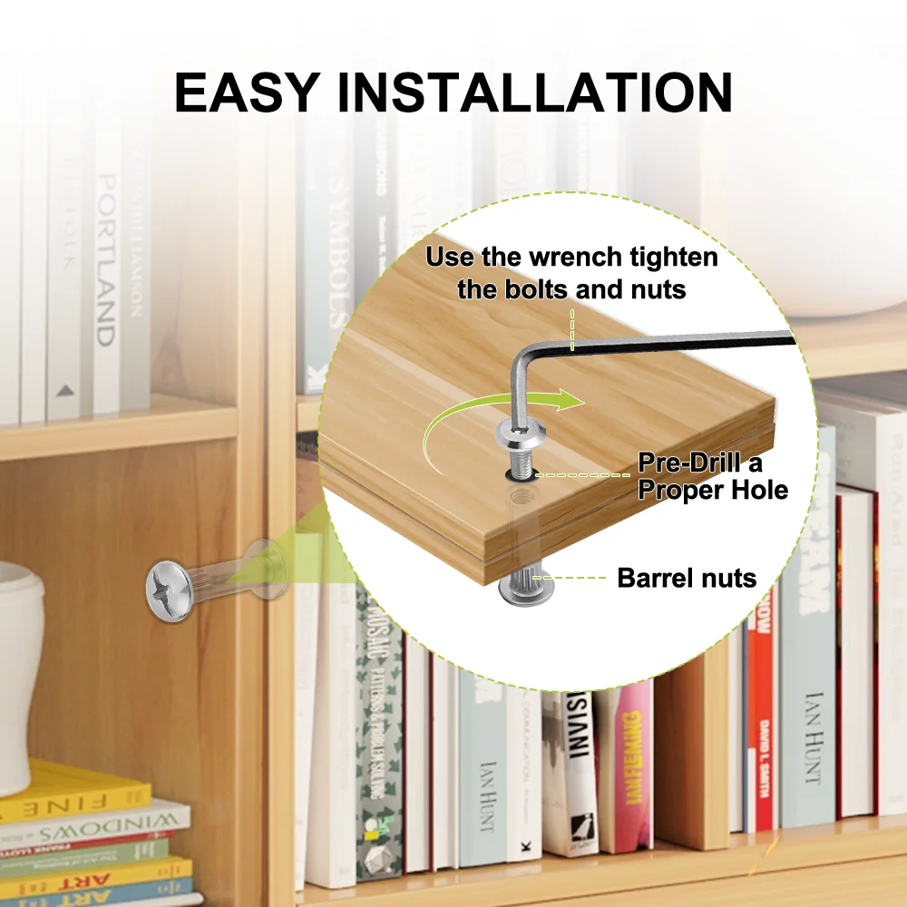 Best Selling Hexagon Belt Male Female Chicago Screws Combination Furniture Screws Connecting Bolts