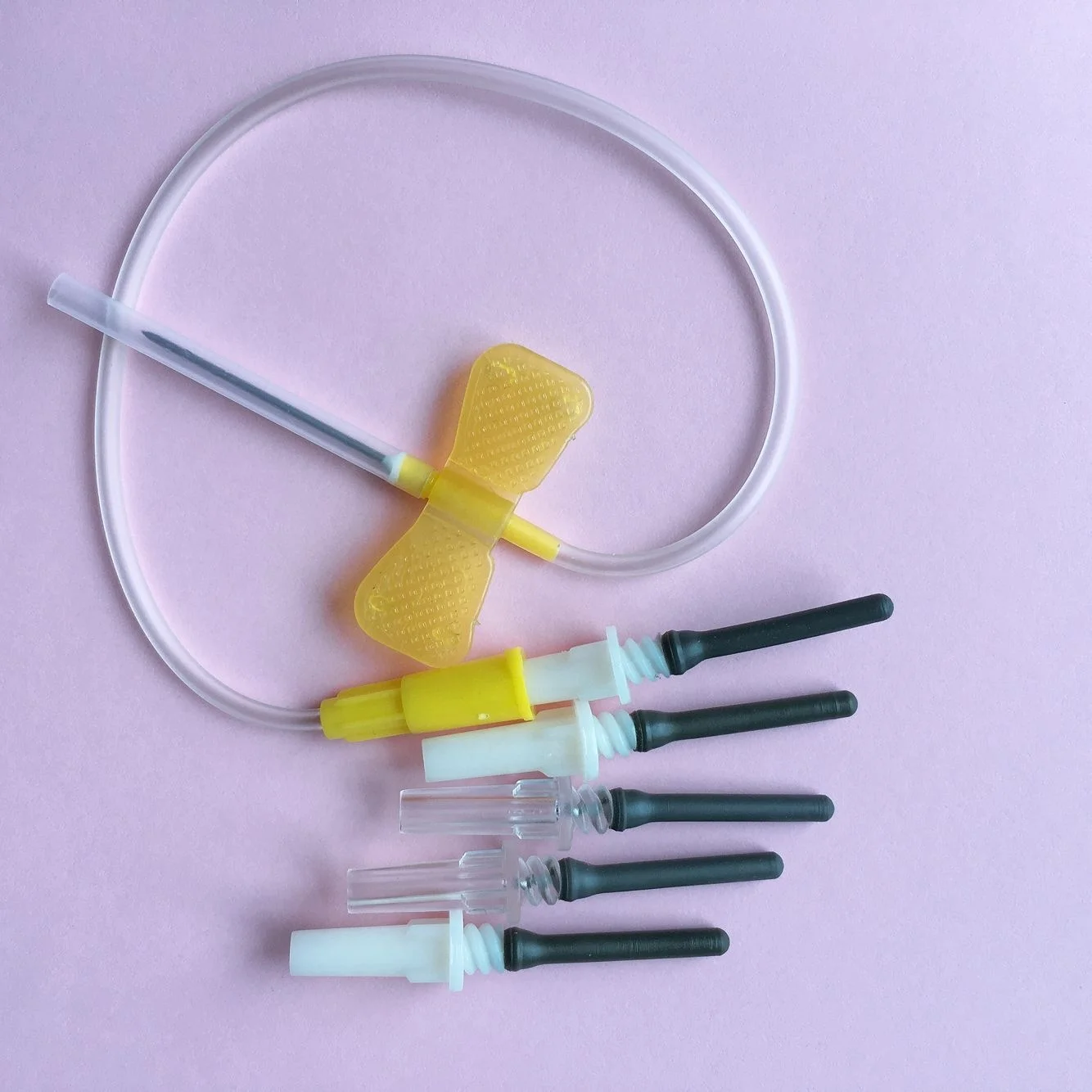 JunNuo Manufacturers medical  blood collection needle with luer adapter