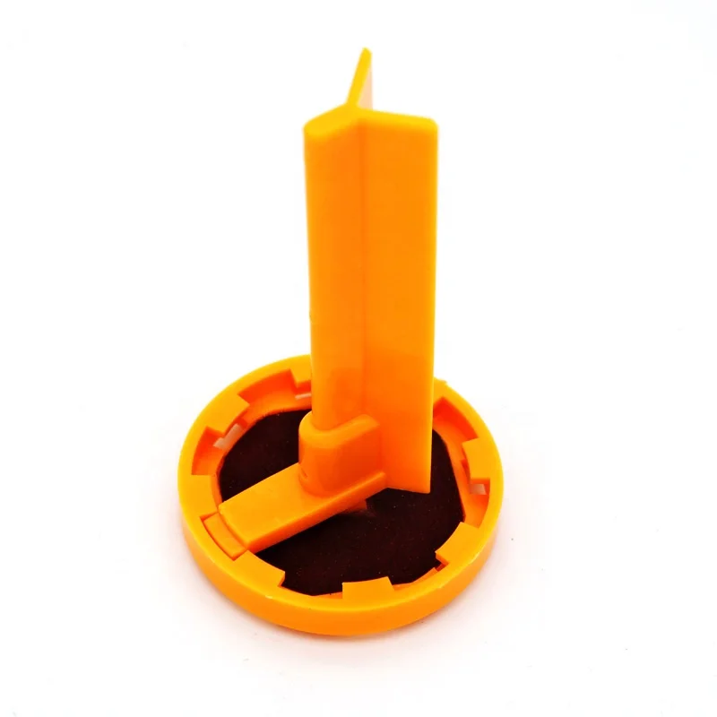 Plastic Tip ferrule polish tool for billiard cue tip repair