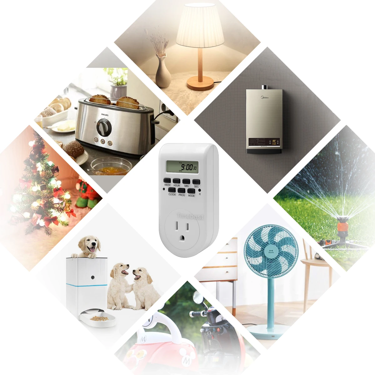 Good Feedback Automatic Electronic Timer Switch