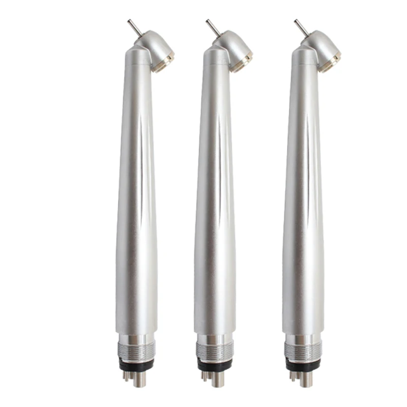 Factory Supply High-Speed Dental Air Turbine Medical Equipment 45 Degree Surgical Ceramic Bearing Metal Handpiece