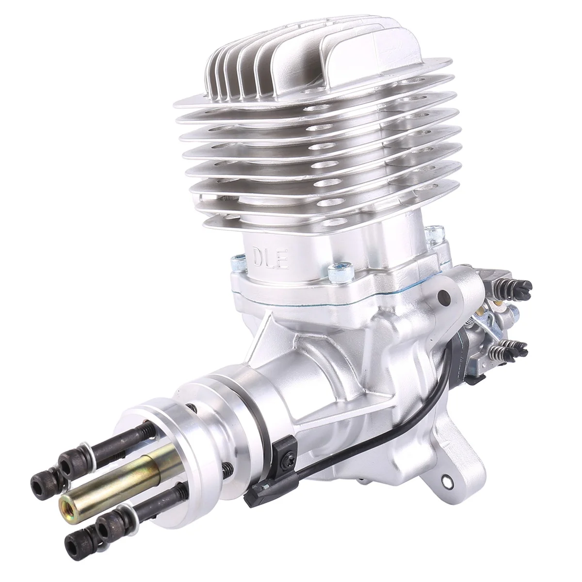 DLE61 drone gasoline engine single cylinder two-stroke side exhaust natural air cooled hand start 61CC displacement