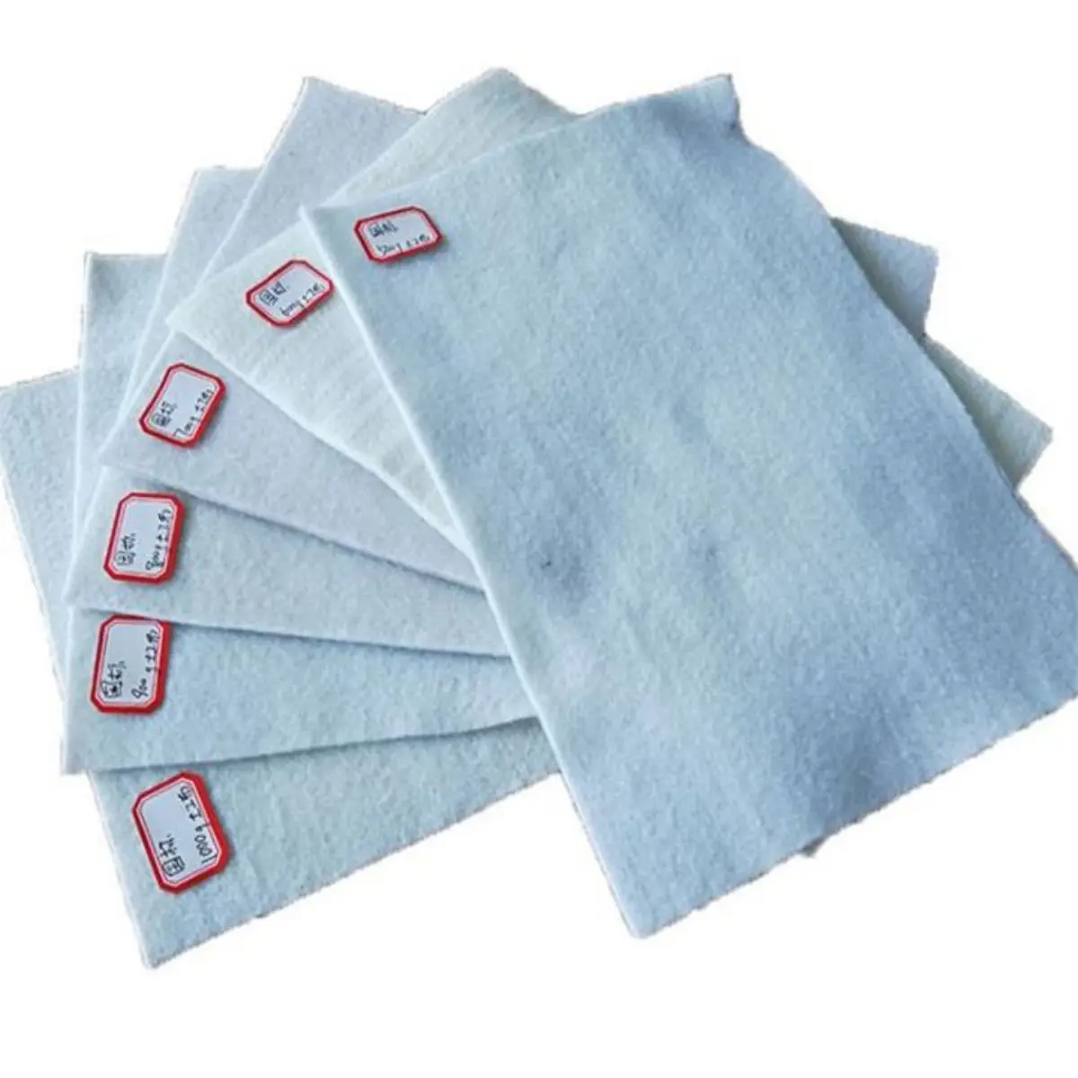 Manufacturer Wholesale 100-800g Nonwoven Geotextile Geofabric PET Polyester for Road Construction