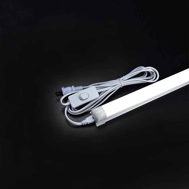 Manufactured in China opalescent hood and transparent glass hood Aluminum 9w 18w 24w 36w 48w T8 Led Indoor Lighting light tube
