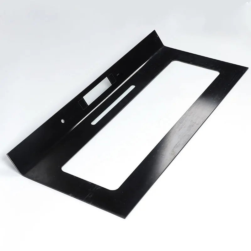 6mm 8mm thickness silk screen printing glass for 5 burners Built-in Gas Stove Cover Tempered Glass
