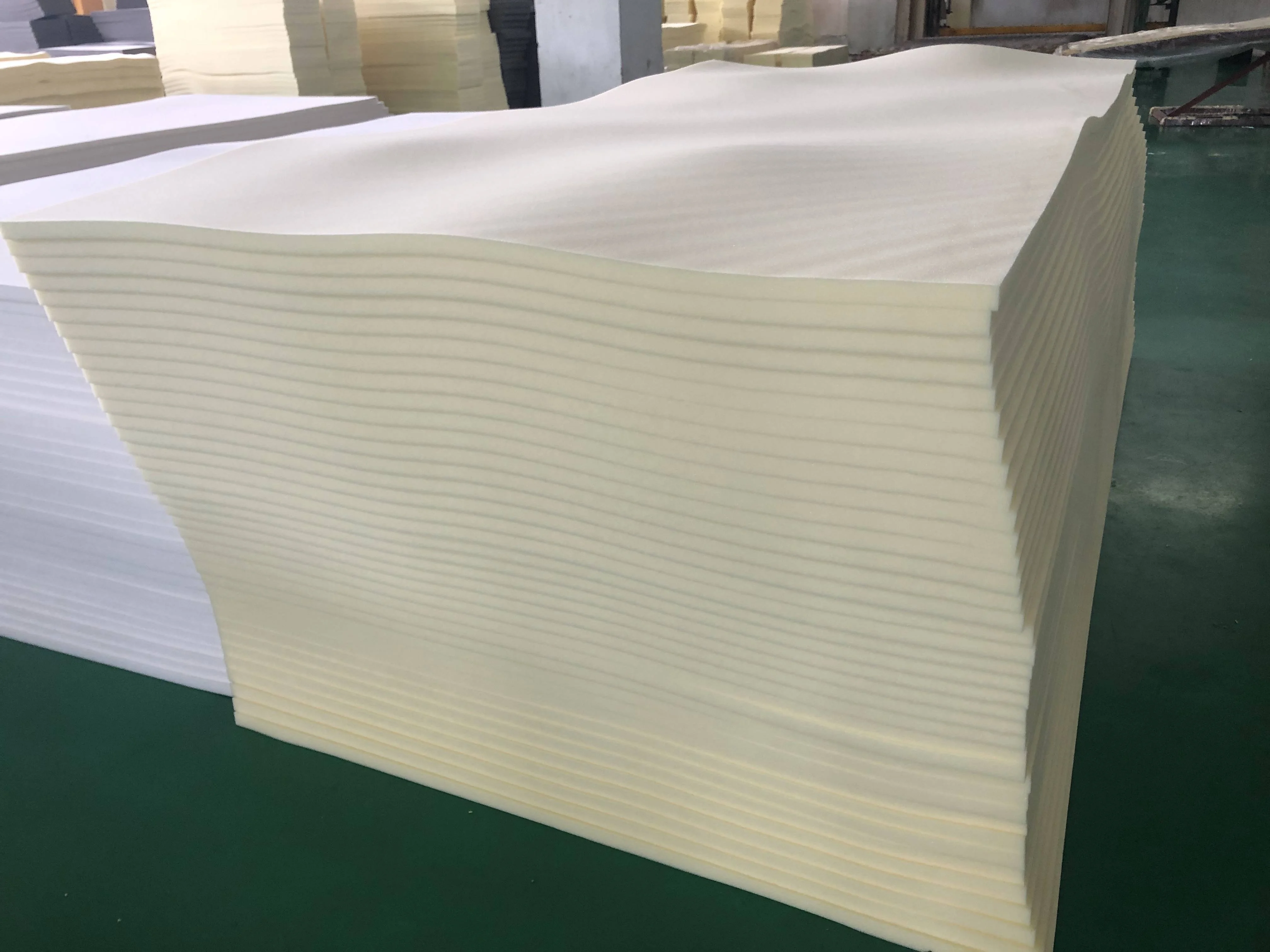 Decking soft blocks 20 density polyurethane foam sheets thickness 1 inch  3 inch 4 inch 5 inch for mattress surface filling