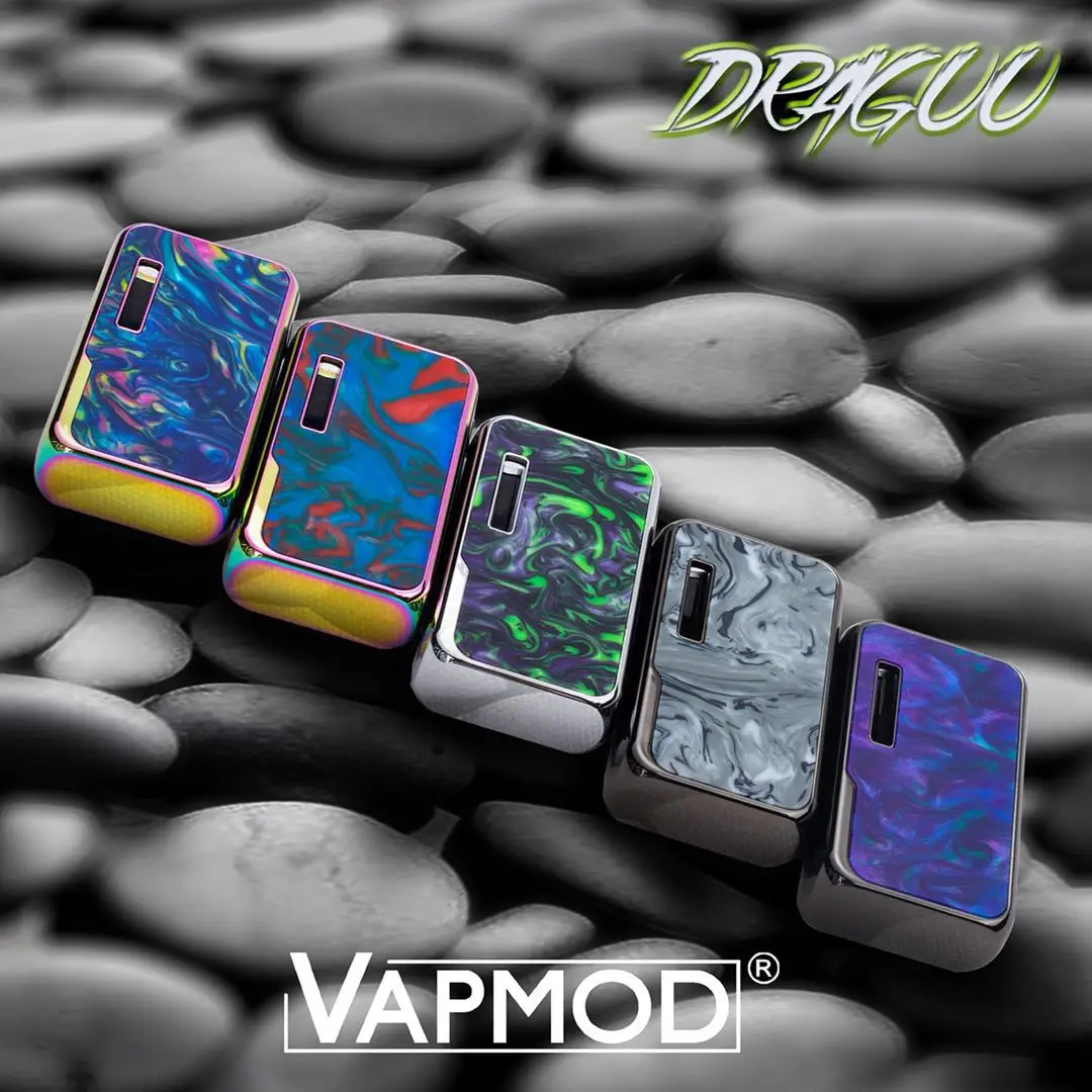 
Newest 650mAh pod system dragoo e-cigarette mod kits vaper original vape resin panel 