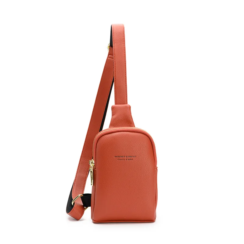 Luxury Pu Leather Crossbody Fanny Pack Chest Bag Sling Bag For Women Men Small Backpack Purse Shoulder Travel Belt Bag