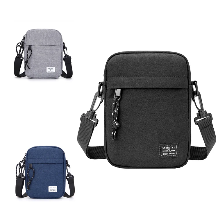 Custom Fashion Mini Cross Body Sling Messenger Bag Strip Women Mens Lady Crossbody Shoulder Bag