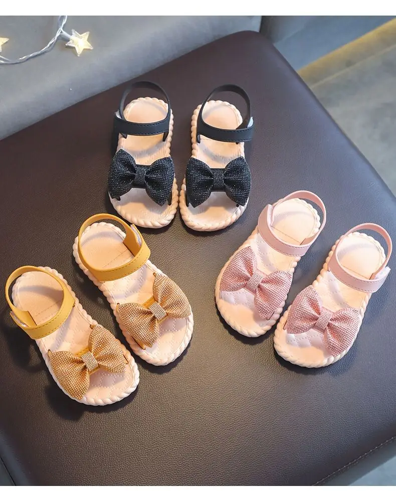 Wholesale  summer sweet princess fashion girl  cute casual shoes girl PVC Children sandals