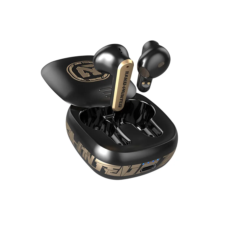 wireless earphone manufacturer TS-300 BT5.2 ENC HD hifi sound stereo gaming headset 4hours playing time