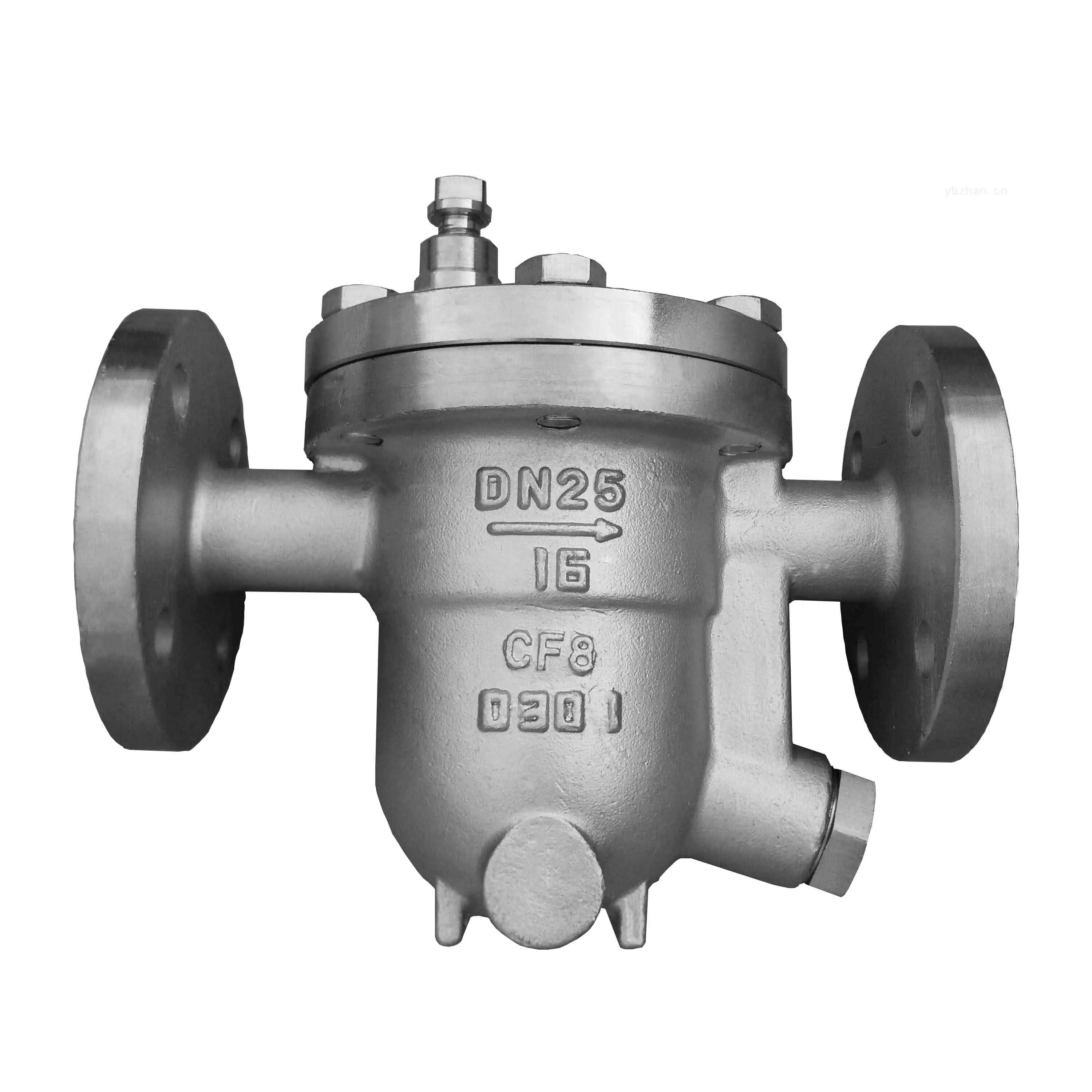 carbon steel WCB PN16  flange end thermodynamic  steam trap valve