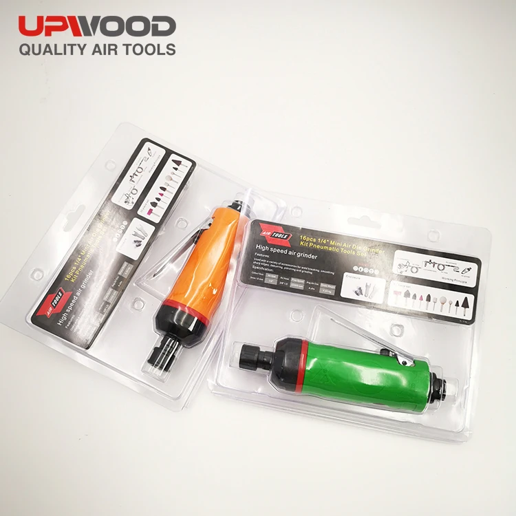 China Mini Air Die Grinder Kit, Car Tire Repair Tools Pneumatic Sander Grinder Set with 10pcs Mounted points