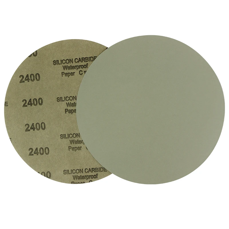 P2400# Metallographic grinding and polishing round sandpaper 8/10/12 inches
