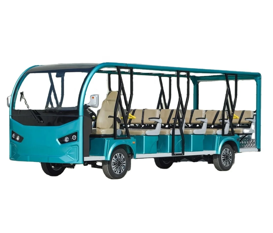 New model 23 seats Electric Tourist Bus Shuttle Bus