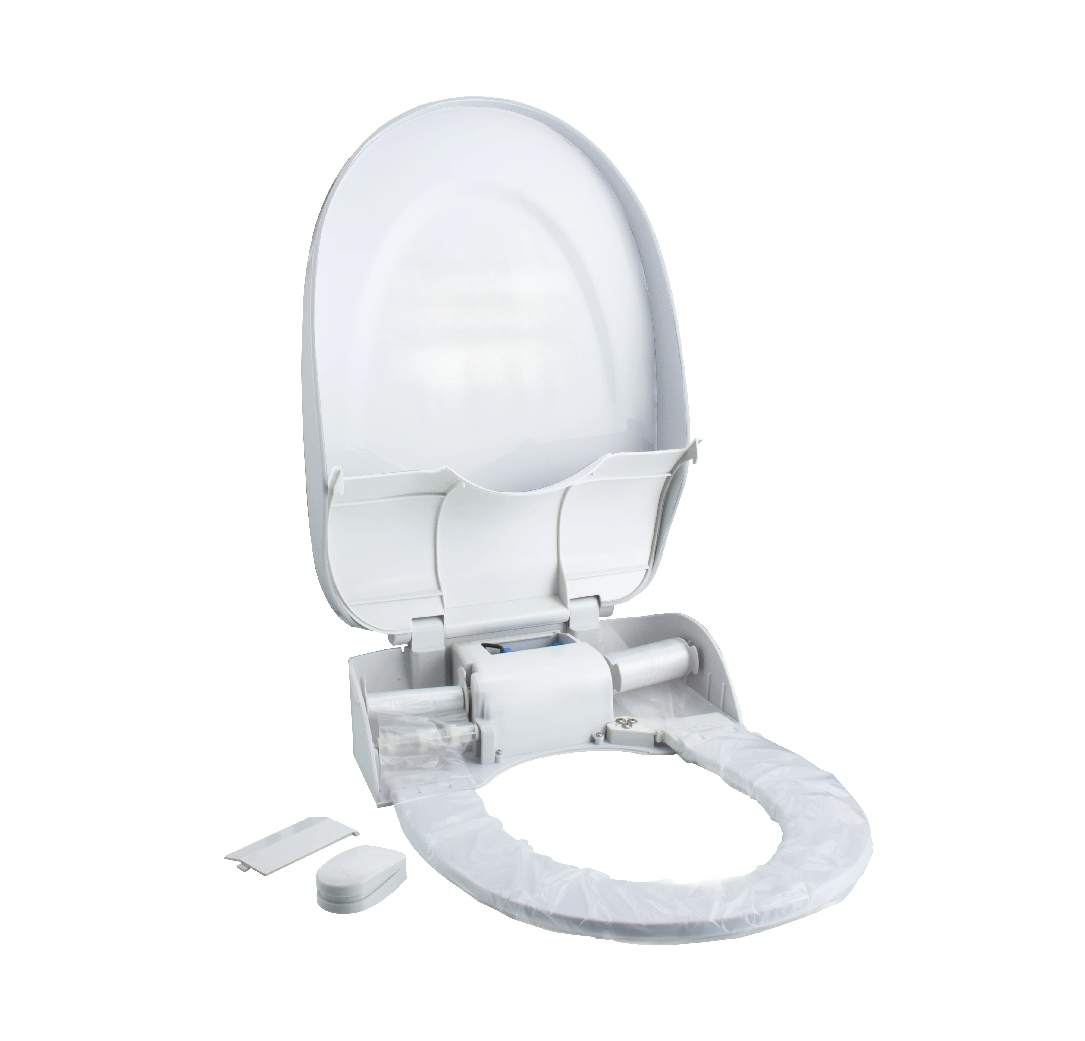 Intelligent commercial disposable sanitary extension toilet seat, automatic replacement
