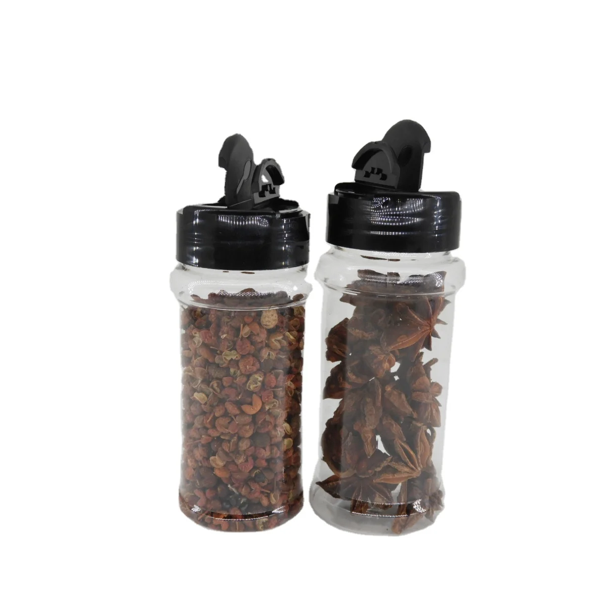  16oz Солонка и перечница пластиковая бутылка для 450g специй упаковка бутылки шейкер любимчика банка