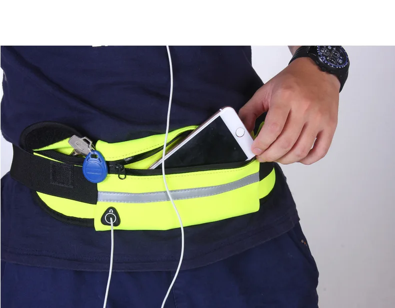 Multi-functional sports running belt waist bag crossbody shoulder bag for mobile phone waist bags