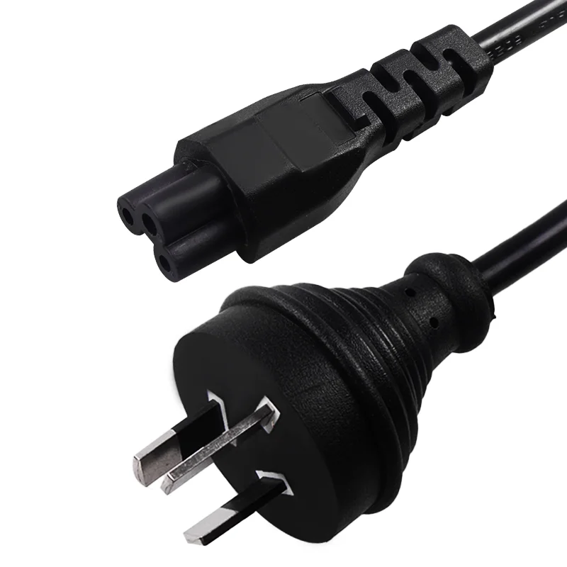 1m 1.5m 2m AU 3 Pin Plug AC Cable with C7 C9 C11 C13 C15 C19 DC Connector 240V/250V Australia SAA Power Cord for Home Appliance