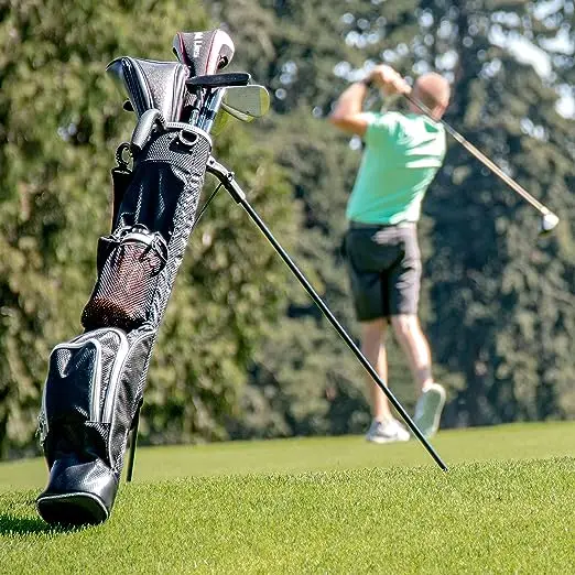 Custom Portable Lightweight Stand Golf Bag with Removable Padded Shoulder Strap
