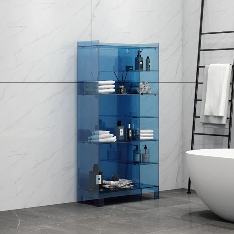 customized living room cabinet storage modern light luxury small parts acrylic storage cabinet