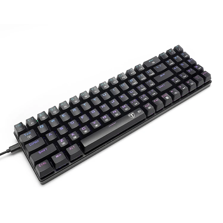 78keys Outemu switches RGB backlight with programmed effects mechanical Gaming Keyboard For Gamer Desktop PC Computer