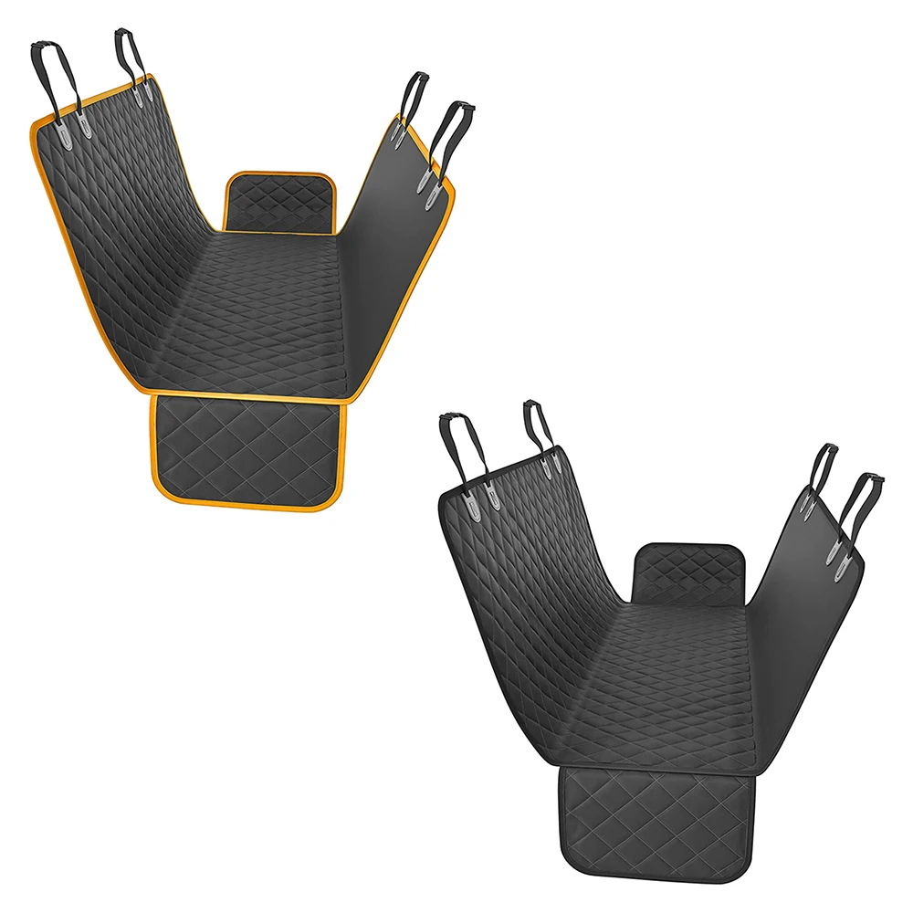 RTS Factory Custom Wholesale OEM 100% Waterproof Protect Pet Durable Nonslip Back Hammock Dog Car Seat Cover for dog back seat