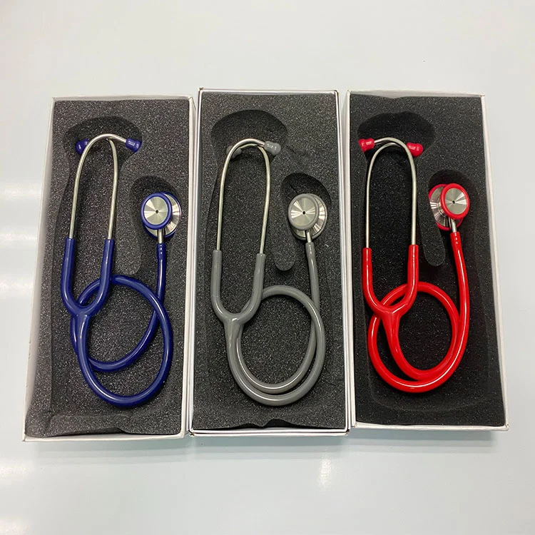 Factory Wholesale Price Premium Medical Professional Double Head zinc alloy chestpiece Stethoscope