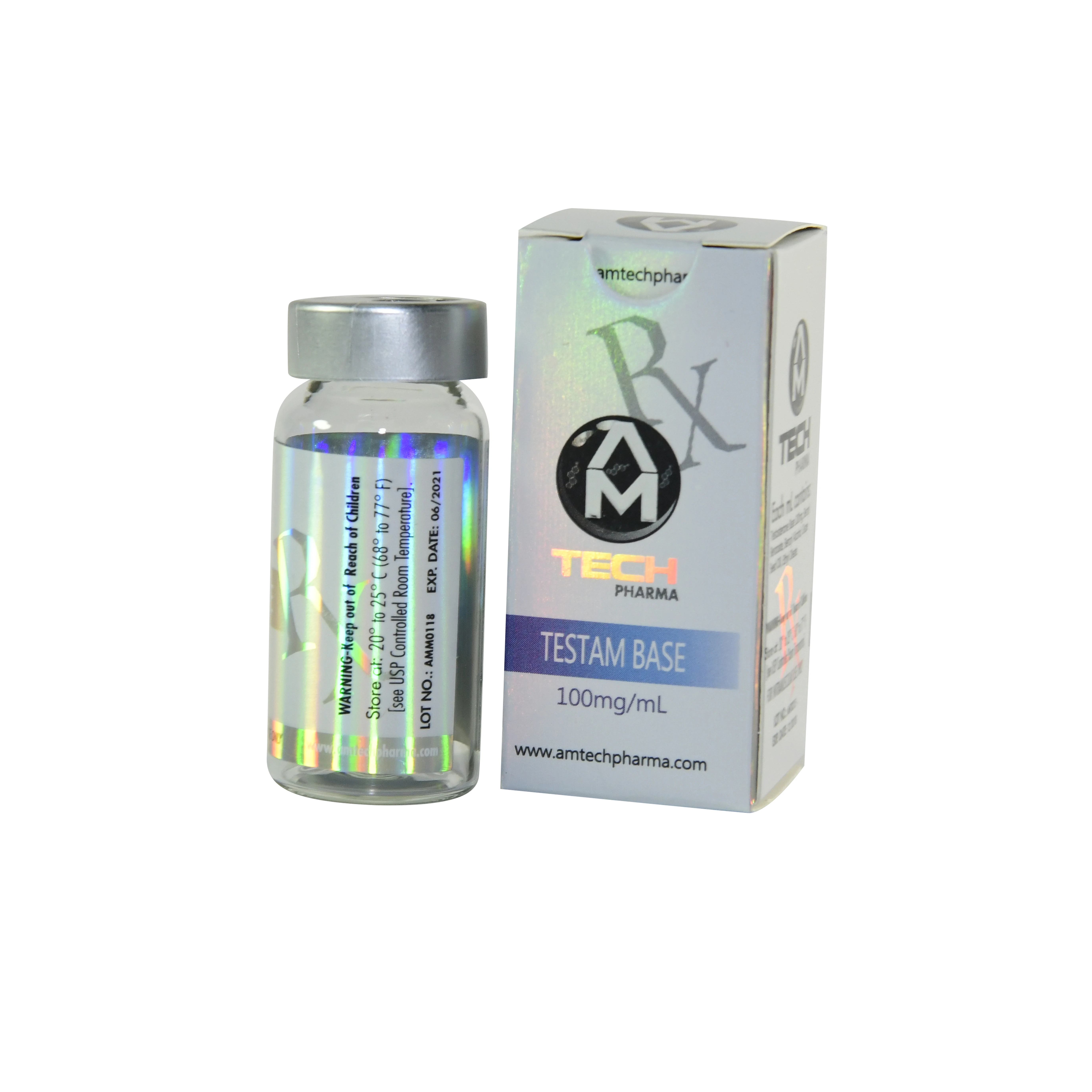 Muscle Technology Body Building Steroid Injection 10 ml Vials Packaging Box