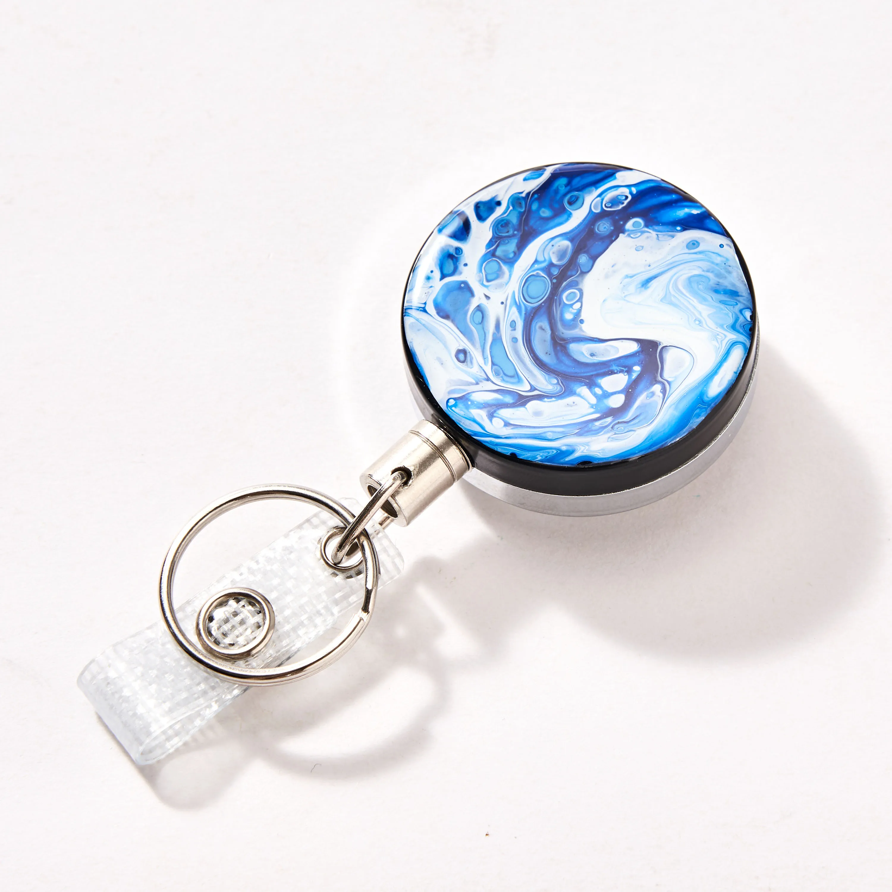 Bestom ID Reel Badge Holder Heavy Duty Retractable Customized YOYO Nurse Badge Reel