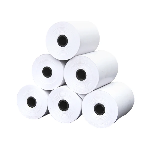 Factory Price 80x80 80x70 Thermal Receipt Paper Roll 5750 Restaurant Mall Takeaway Supermarket Printer Paper 58mm  70gsm