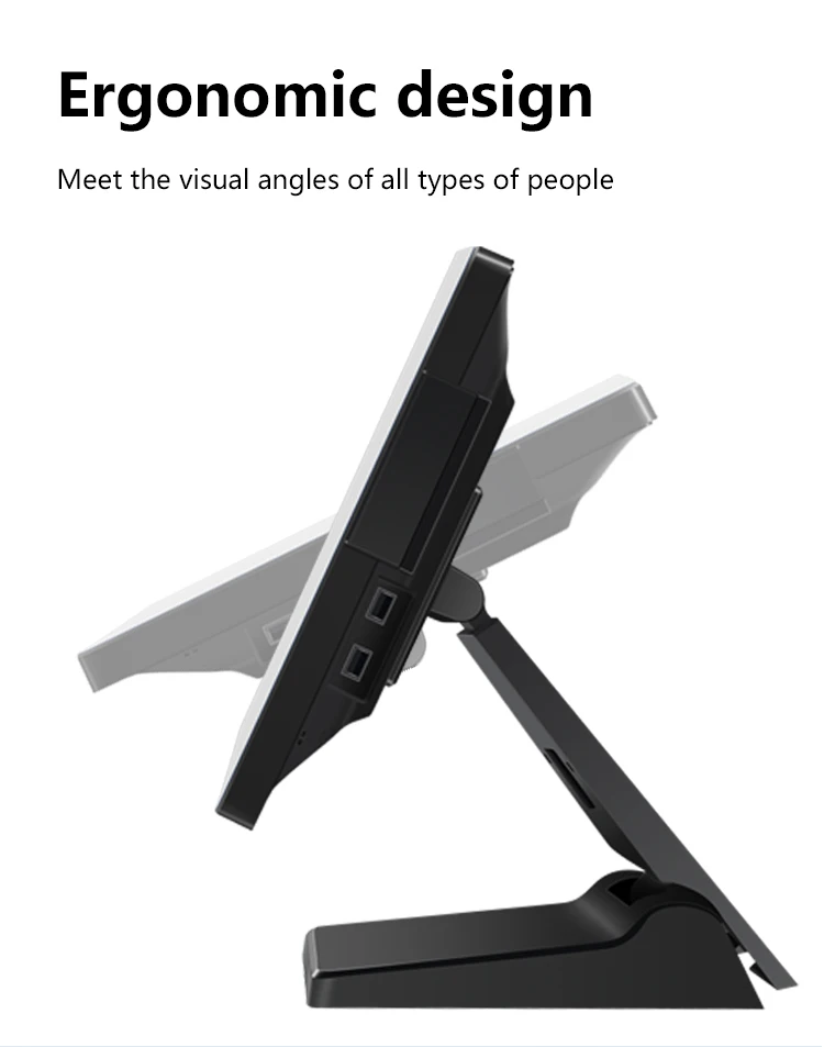 15.1 Inch All In One  Pos system Machine  cash registers Capacitive Touch Screen terminal retail Sale Pos Machine for restaurant